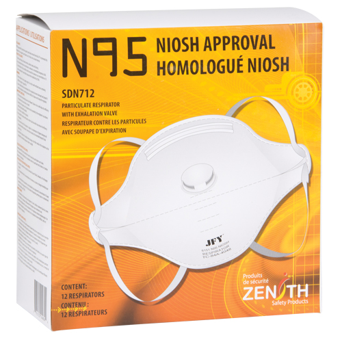 Particulate Respirator, N95, NIOSH Certified, Medium/Large We Share Industrial Supply