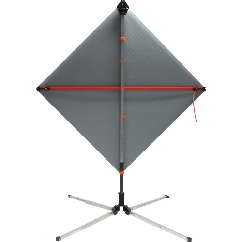 Roll-Up Sign Stand We Share Industrial Supply
