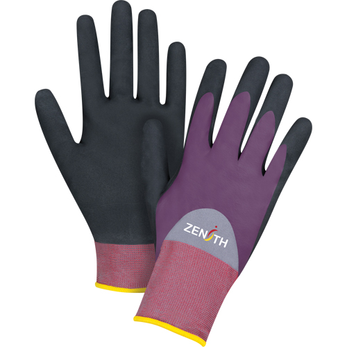 ZX-2 Premium Coated Gloves, 9/Large, Nitrile/Foam Nitrile Coating, 18 Gauge, Nylon Shell We Share Industrial Supply