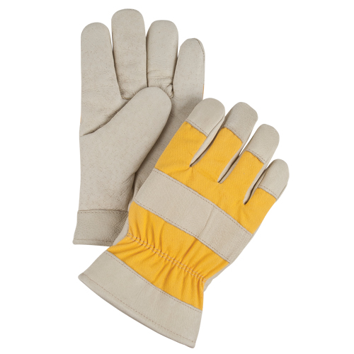 Gants de travail doubl&eacute;s pour l'hiver de premi&egrave;re qualit&eacute;, Grand, Paume en Cuir fleur de porc, Doublure en Molleton de mousse We Share Industrial Supply