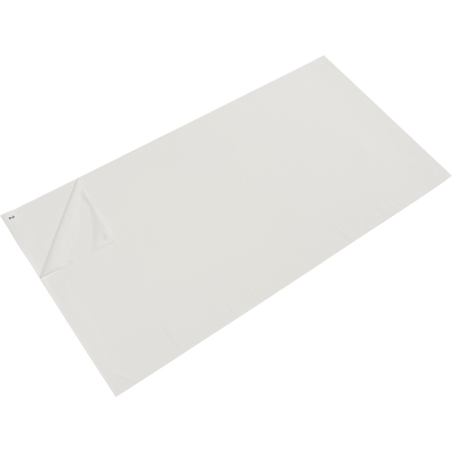 Peel-Away Cleanroom Mat Refills, 1.57 mils Thick, 1-1/2' W, 3' L x White We Share Industrial Supply