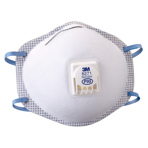 8271 Particulate Respirators, P95, NIOSH Certified We Share Industrial Supply