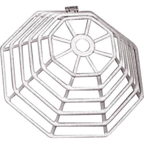 Grille de protection Web Stopper en acier profil bas pour d&eacute;tecteur de fum&eacute;e We Share Industrial Supply