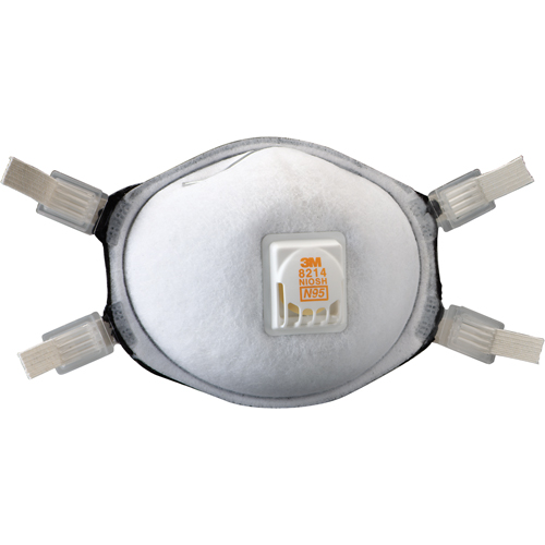 Respirateurs contre les particules 8214 pour soudage, N95, Certifi&eacute; NIOSH We Share Industrial Supply