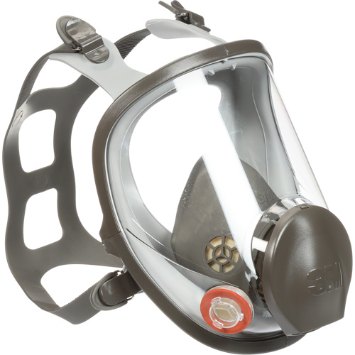 Respirateur r&eacute;utilisable &agrave; masque complet s&eacute;rie 6000, &eacute;lastom&egrave;re/Silicone/Thermoplastique, Petit We Share Industrial Supply
