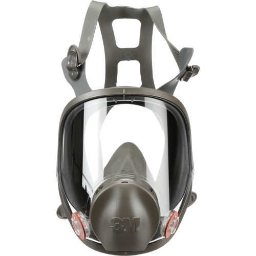 Respirateur r&eacute;utilisable &agrave; masque complet s&eacute;rie 6000, &eacute;lastom&egrave;re/Silicone/Thermoplastique, Grand We Share Industrial Supply