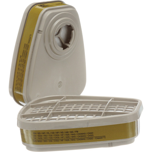 6000 Series Respirator Cartridges, Gas/Vapour Cartridge, Multi-Gas/Vapour We Share Industrial Supply