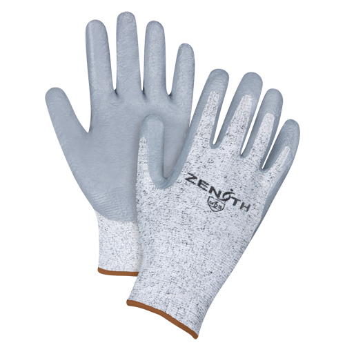 Gants &eacute;lastiques sans coutures r&eacute;sistants &agrave; la coupe, Taille Grand/9, Calibre 13, Rev&ecirc;tement Nitrile, Enveloppe en PEHP, ANSI/ISEA 105 niveau 2/EN 388 niveau 3 We Share Industrial Supply
