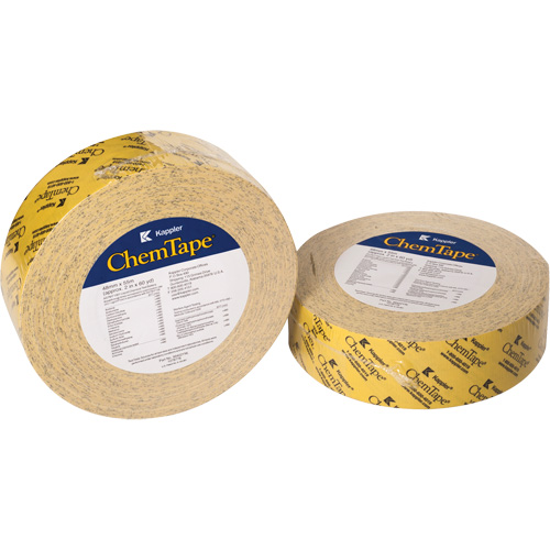 Ruban r&eacute;sistant aux produits chimiques ChemTape, 50,8 mm (2") x 50 m (164'), Jaune We Share Industrial Supply