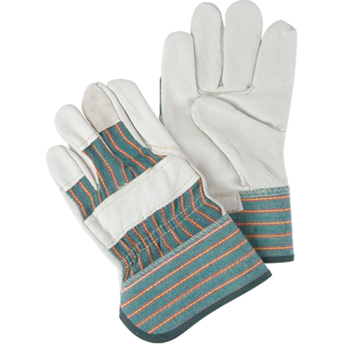 Gants pour ajusteur r&eacute;sistant &agrave; l'abrasion, Dames, Paume en Cuir fleur de vache We Share Industrial Supply