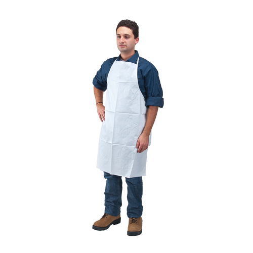 V&ecirc;tements de protection microporeux, Microporeux, Blanc, 28" la x 36" lo We Share Industrial Supply