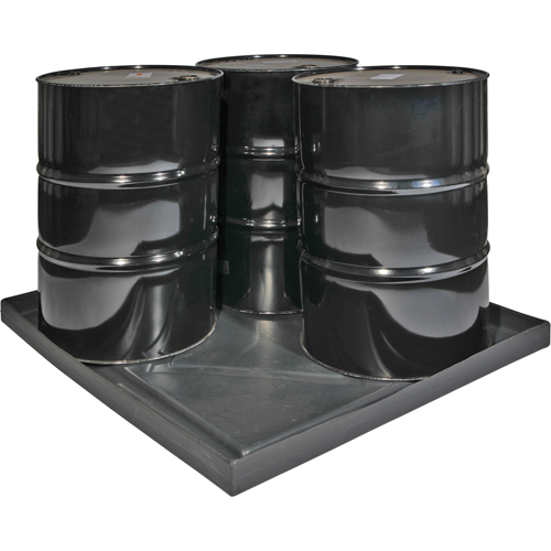 Econo Spill Shells, 51" L x 47" W x 5" H, 36 US gal. Spill Capacity We Share Industrial Supply