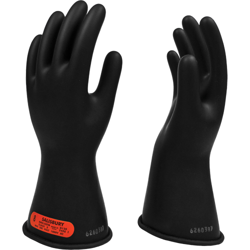 Salisbury  Rubber Insulating Gloves, ASTM Class 0, Size 7, 11" L We Share Industrial Supply