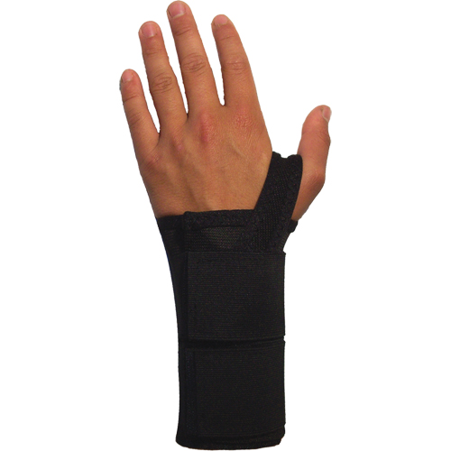 Dual Elastic Wrist Supports, Elastic, Left Hand, Small We Share Industrial Supply