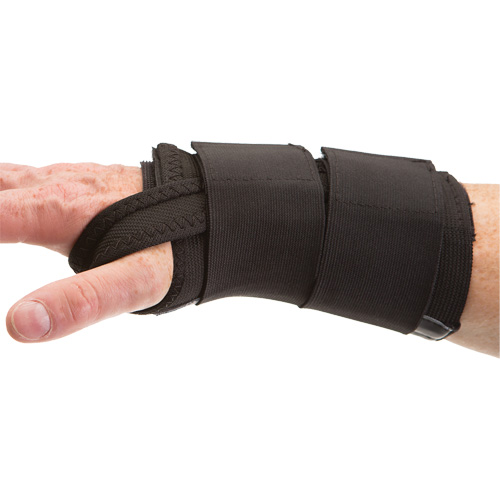 Dual Elastic Wrist Supports, Elastic, Left Hand, Small We Share Industrial Supply
