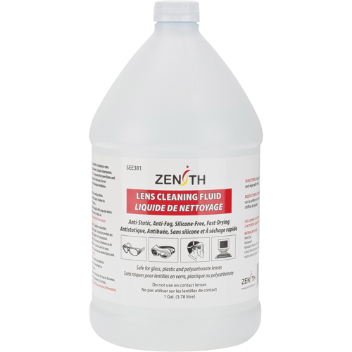 Recharge de nettoyant antibu&eacute;e pour lentilles, 3,78 L We Share Industrial Supply