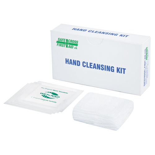 Trousse de nettoyage des mains, Serviette We Share Industrial Supply