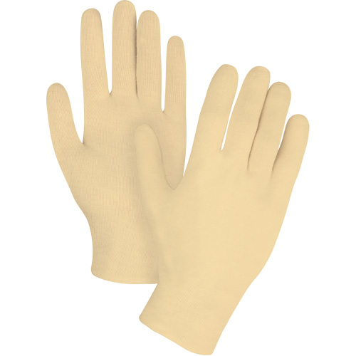 Heavyweight Inspection Gloves, Cotton, Hemmed Cuff, Ladies We Share Industrial Supply