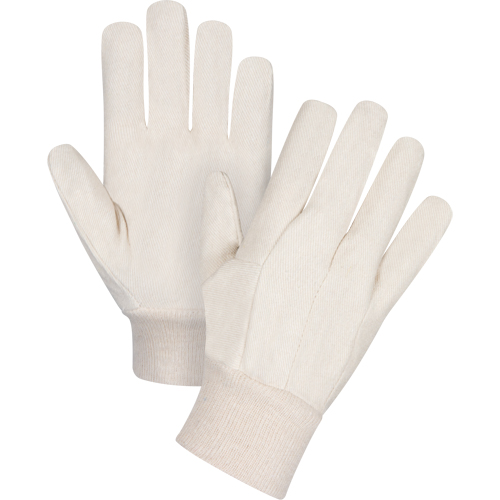 Cotton Canvas Gloves, 12 oz., Large We Share Industrial Supply