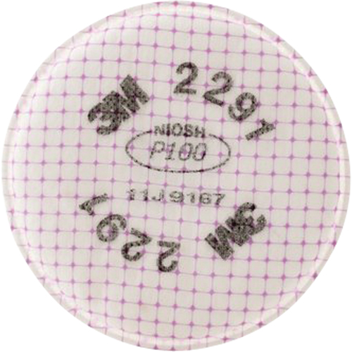 Pr&eacute;filtres pour respirateurs S&eacute;rie 2200, Filtre contre les particules, Filtre P100 We Share Industrial Supply