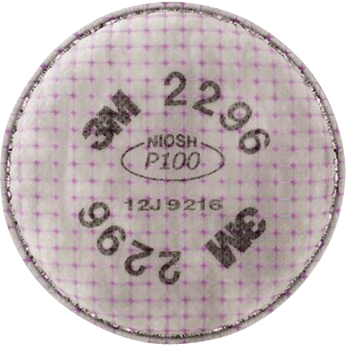 Pr&eacute;filtres pour respirateurs s&eacute;rie 2200, Filtre contre les particules, Gaz acide/P100 We Share Industrial Supply