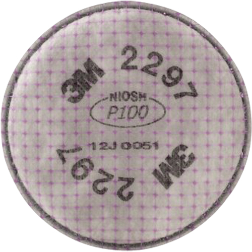 Pr&eacute;filtres pour respirateurs s&eacute;rie 2200, Filtre contre les particules, Vapeurs organiques/P100 We Share Industrial Supply