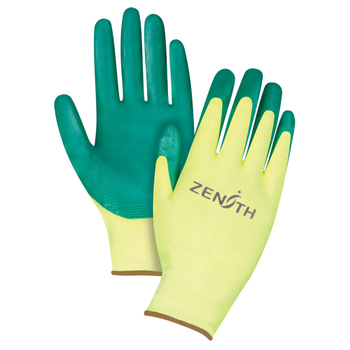 ZX-3 Premium Gloves, 9/Large, Nitrile Coating, 15 Gauge, Nylon Shell We Share Industrial Supply