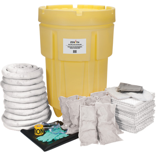 Shop Spill Kit, Oil Only, Drum, 95 US gal. Absorbancy We Share Industrial Supply