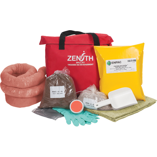 Western Canada Spill Kit, Hazmat, Bag, 17 US gal. Absorbancy We Share Industrial Supply