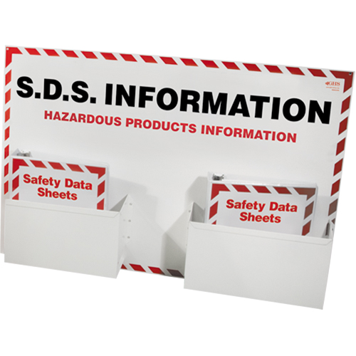 MSDS or SDS Information Centres, English, Binders Included We Share Industrial Supply