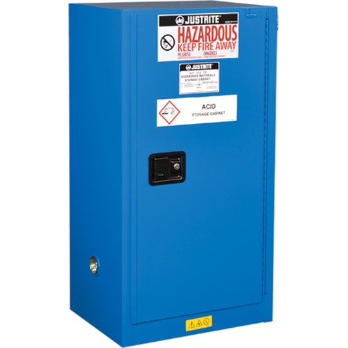 Armoires compacte pour rangement de mati&egrave;res dangereuses Sure-Grip Ex, 15 gal., 23,25" x 44" x 18" We Share Industrial Supply