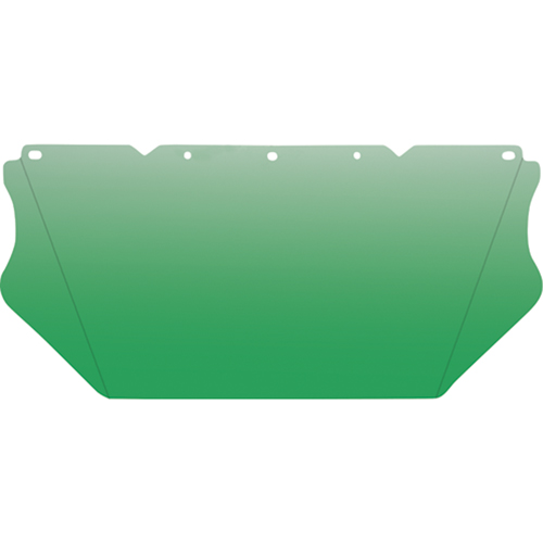 V-Gard&reg; Visor for General Purpose Applications, Polycarbonate, Green Tint We Share Industrial Supply