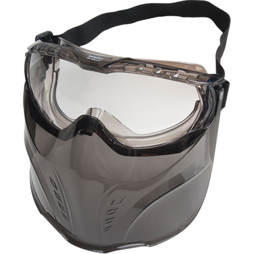 Lunettes &agrave; coques de s&eacute;curit&eacute; avec visi&egrave;re de s&eacute;rie Z2300, Lentille Transparent, Antibu&eacute;e, Ventilation Indirecte We Share Industrial Supply