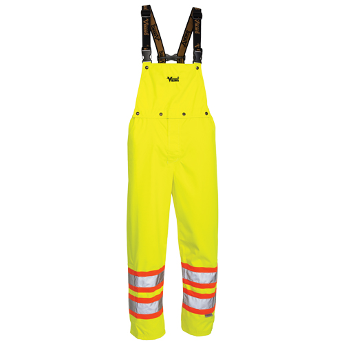 Pantalons 300 deniers Professional Journeyman, Polyester, Petit, Jaune lime haute visibilit&eacute; We Share Industrial Supply