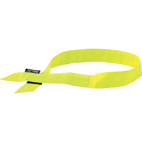 Chill-Its&reg; 6705 Evaporative Cooling Bandana, High Visibility Lime-Yellow We Share Industrial Supply