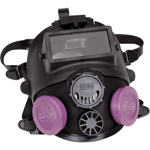 7600 Series Full Face Respirator with Welding Attachment, Silicone, Small We Share Industrial Supply