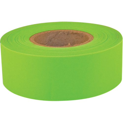 Sub-Zero Flagging Tape, 1.2" W x 150' L, Fluorescent Lime We Share Industrial Supply