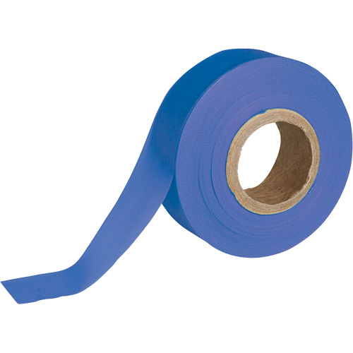 Flagging Tape, 1.188" W x 150' L, Blue We Share Industrial Supply