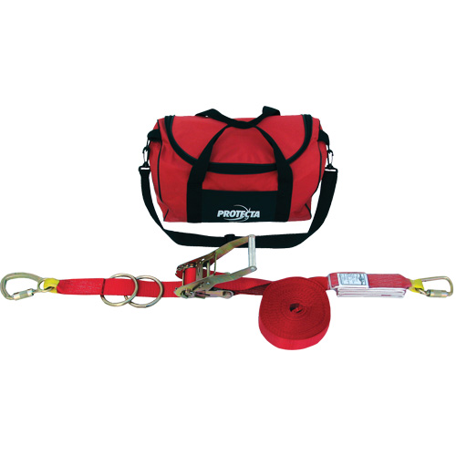 Syst&egrave;me de cordage de s&eacute;curit&eacute; horizontal PRO-Line We Share Industrial Supply
