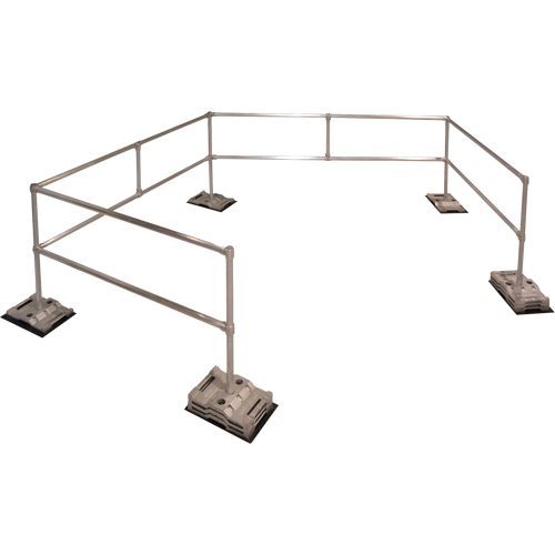 Syst&egrave;me RoofGuard classique - Trousses emball&eacute;es, Aluminium, 72" la x 216" lo x 42" ha We Share Industrial Supply