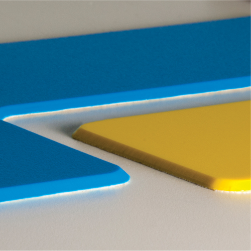 Marqueurs all&eacute;g&eacute;e/5S Armor Stripe, T, 6" lo x 6" la, Vert, Plastique We Share Industrial Supply