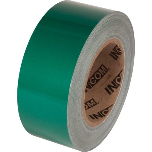 Ruban de marquage pour plancher Tuff Mark, 2" x 100', Polyester, Vert We Share Industrial Supply