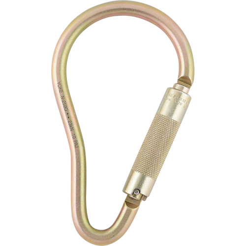 Dynamic Alloy Steel Auto-twist Lock Carabiner, Temporary Use We Share Industrial Supply