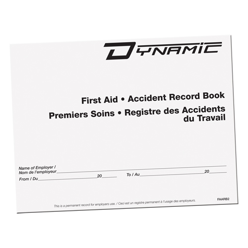 Dynamic Accident Record Book We Share Industrial Supply