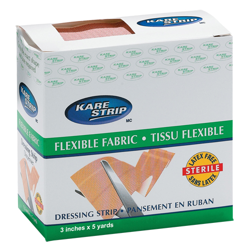 Pansement &eacute;lastique Dynamic, Rectangulaire/carr&eacute;e, 180", &eacute;toffe/Tissu, Non st&eacute;rile We Share Industrial Supply