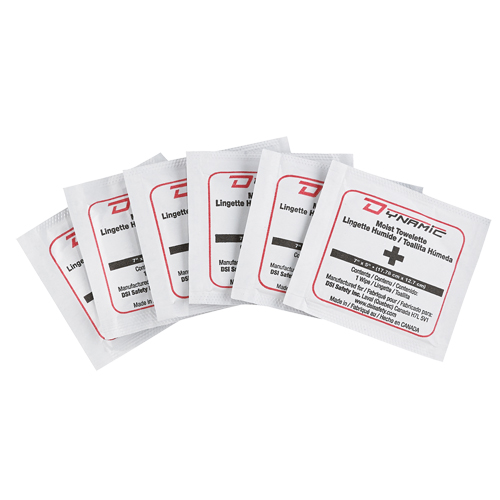 Lingettes humides nettoyantes pour les mains Dynamic, Serviette We Share Industrial Supply