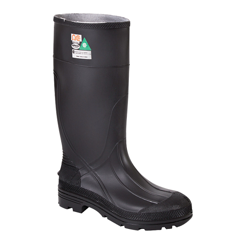 PRM II Safety Boots, PVC, Steel Toe, Size 7, Puncture Resistant Sole We Share Industrial Supply