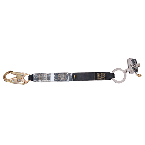 Rope Grab Fall Arrester, With Lanyard, 5/8" Rope Diameter We Share Industrial Supply