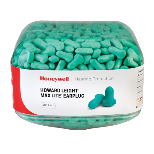 Bouchons d'oreilles Maximum Lite de Howard Leight, Vrac - Contenant We Share Industrial Supply