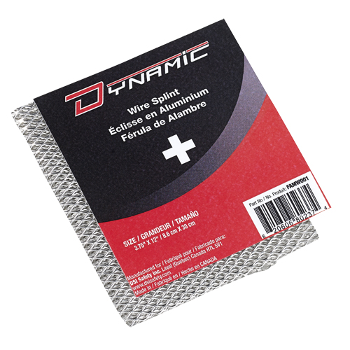 Dynamic Splints, Multipurpose, Aluminum Wire, 12", Class 1 We Share Industrial Supply